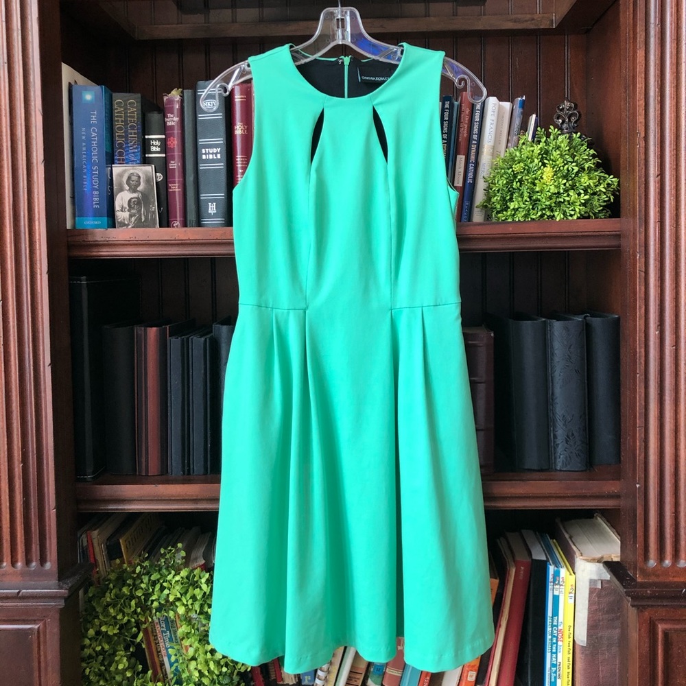 Seafoam green dress with POCKETS